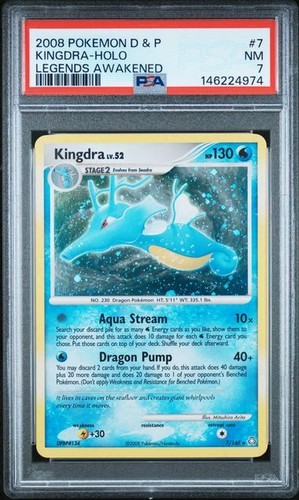 Kingdra graded PSA 7 for sale on eBay