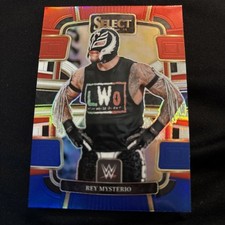 REY MYSTERIO 2024 WWE Panini Red/White/Blue Concourse PRIZM #22