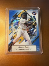 2025 Topps Pristine Oneil Cruz Pristine Blue Refractor /75 Pirates #240