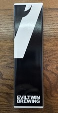 Evil Twin Brewing Beer Tap Handle Pull Black And White