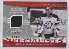 2006-07 Upper Deck Power Play The Specialists Ryan Miller #S-RM t3w