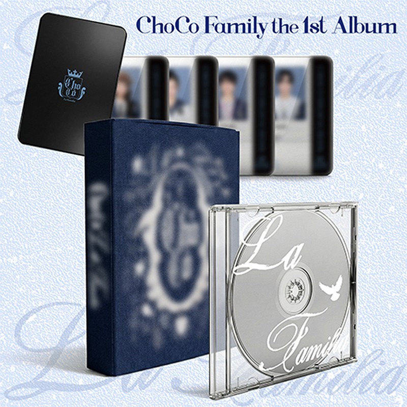 CHOCO1.CHOCO2 [CHOCO LA FAMILIA] 1er álbum CD+Door Hanger+Pouch+ID Card+P.Card