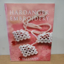 HARDANGER EMBROIDERY Jill Carter 20 Norwegian Counted Thread Projects Book 2000