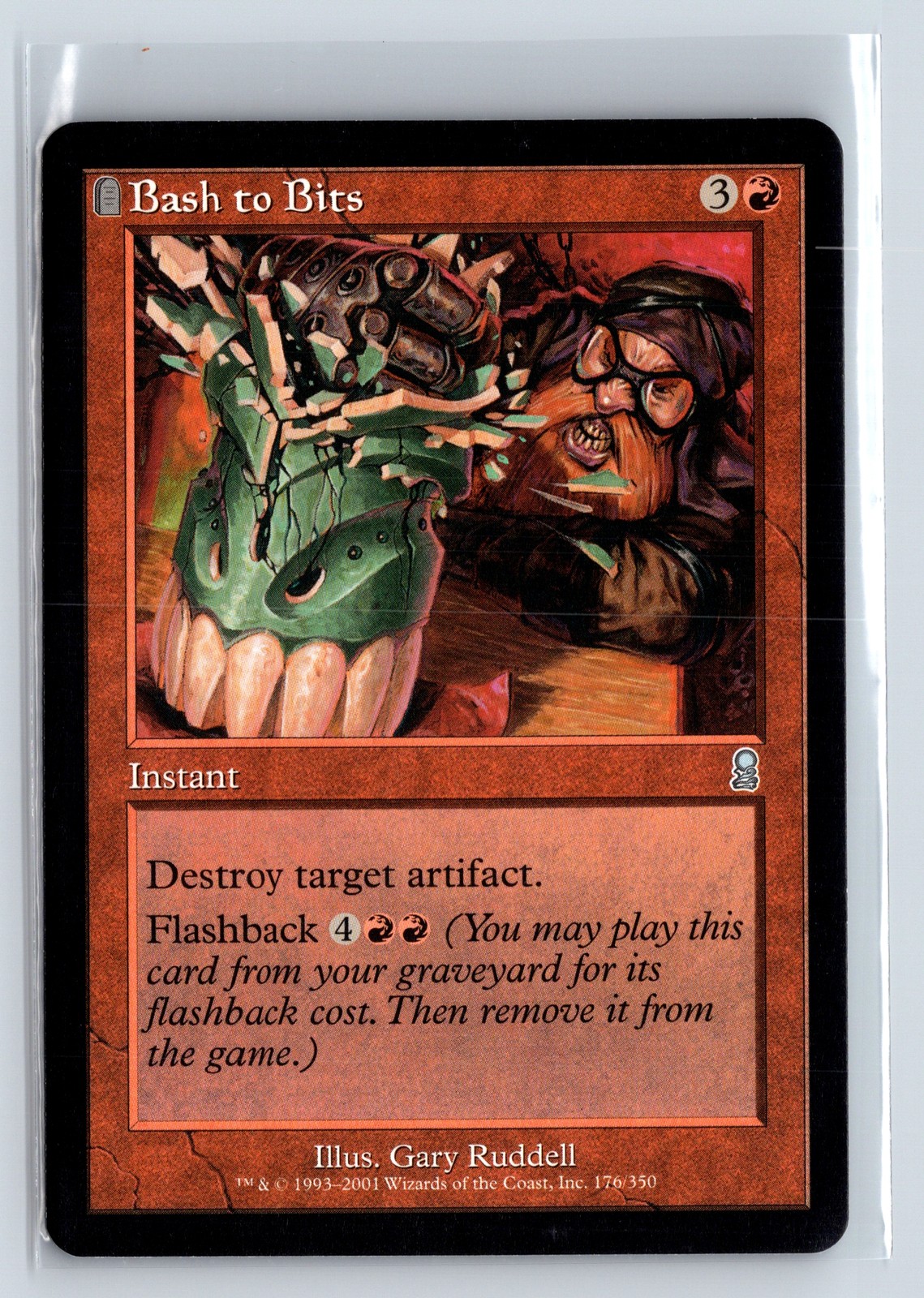 (3x) BASH TO BITS - Odyssey – MTG Magic the Gathering Card - Uncommon