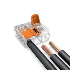 Wago 221 Series Lever-Nut Connector Multi-Wire Compact Splicing Terminal Block
