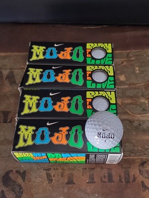 Nike Mojo Golf Balls WHITE 4 boxes of Three (OLD STOCK)