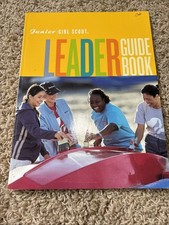 Junior Girl Scout Leader Guide Book Used 2001