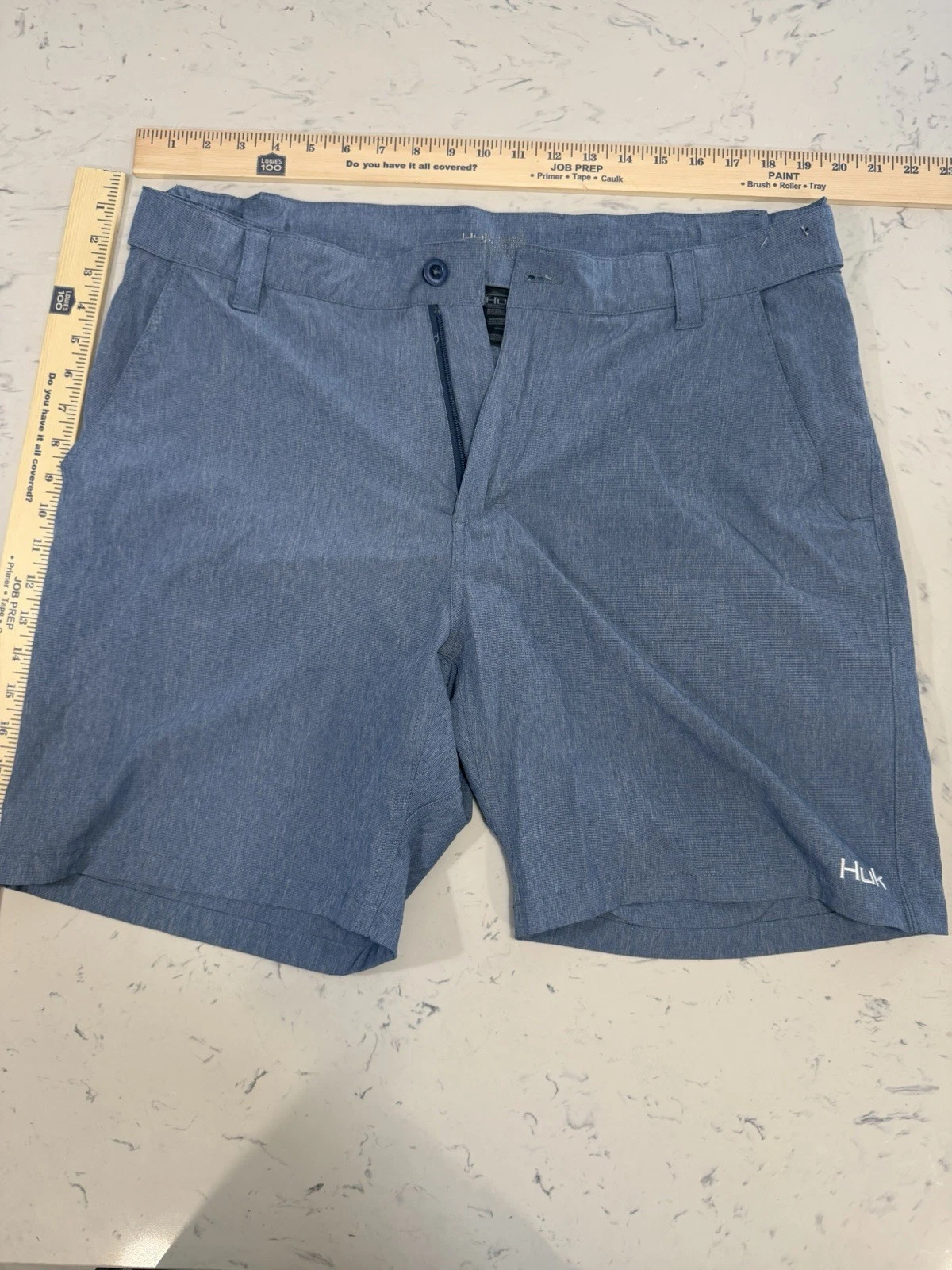 Men’s Huk Fishing Size Xtra Large Blue Performance Utility- Golf