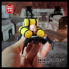 Figura Cabeza Hombre Araña con Barriles Amarillos Monstruo Modelo Coleccionable Juguete Regalo