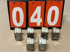 Allen Bradley - Tube Base Relay Assortment - 6 IN LOT   USED - PRE-OWNED 