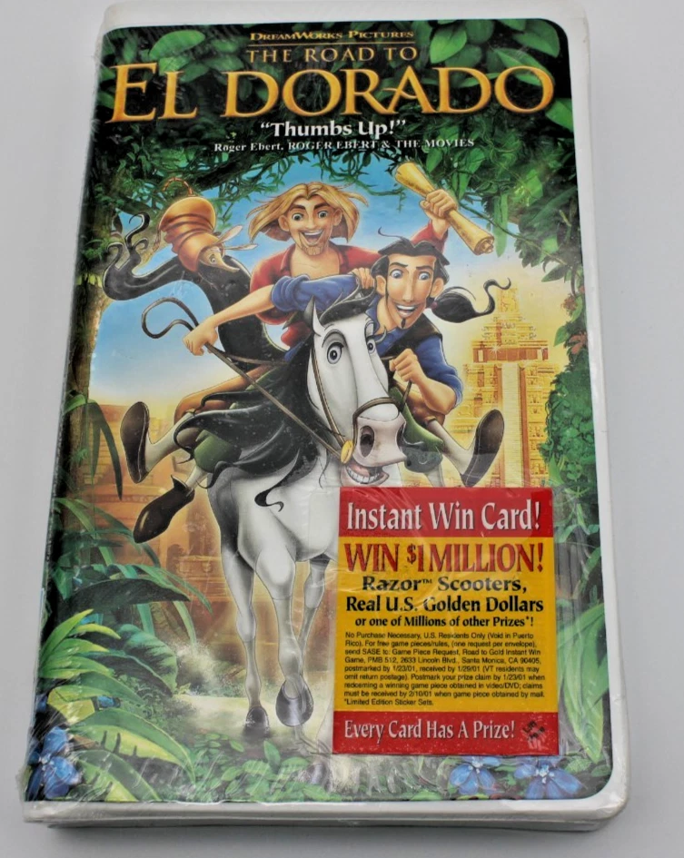Las mejores ofertas en The Road to El Dorado de cintas VHS | eBay
