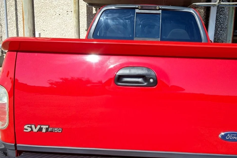 For Ford F-150 99-04 Spoiler Factory Style Fiberglass Flush Mount Rear Truck Foto 4 de 4