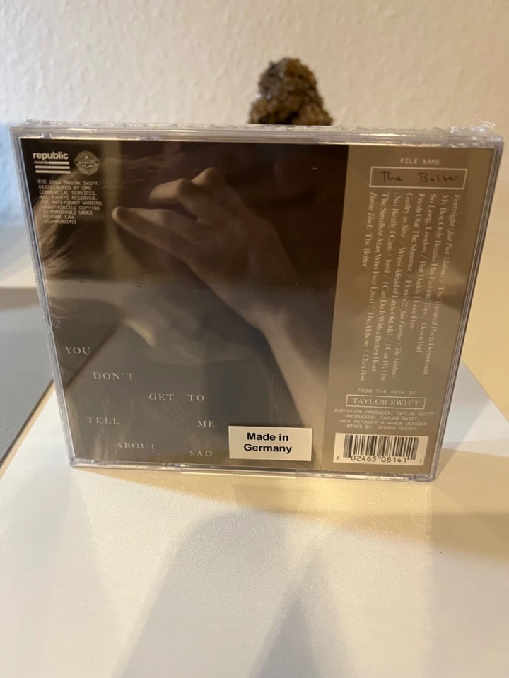 Collector's Edition CD Taylor Swift The Tortured Poets Department The Bolter - Bild 3 von 3