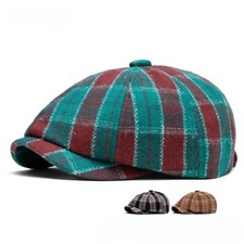 Schiebermütze Gatsby Flatcap Herren Ballonmütze Kappe Schirmmütze Mützen