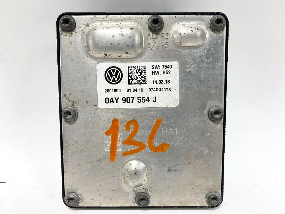 15-18 AUDI Q3 QUATTRO DIFERENCIAL TRASERO HALDEX MÓDULO DE CONTROL INFORMÁTICO OEM Foto 2 de 3