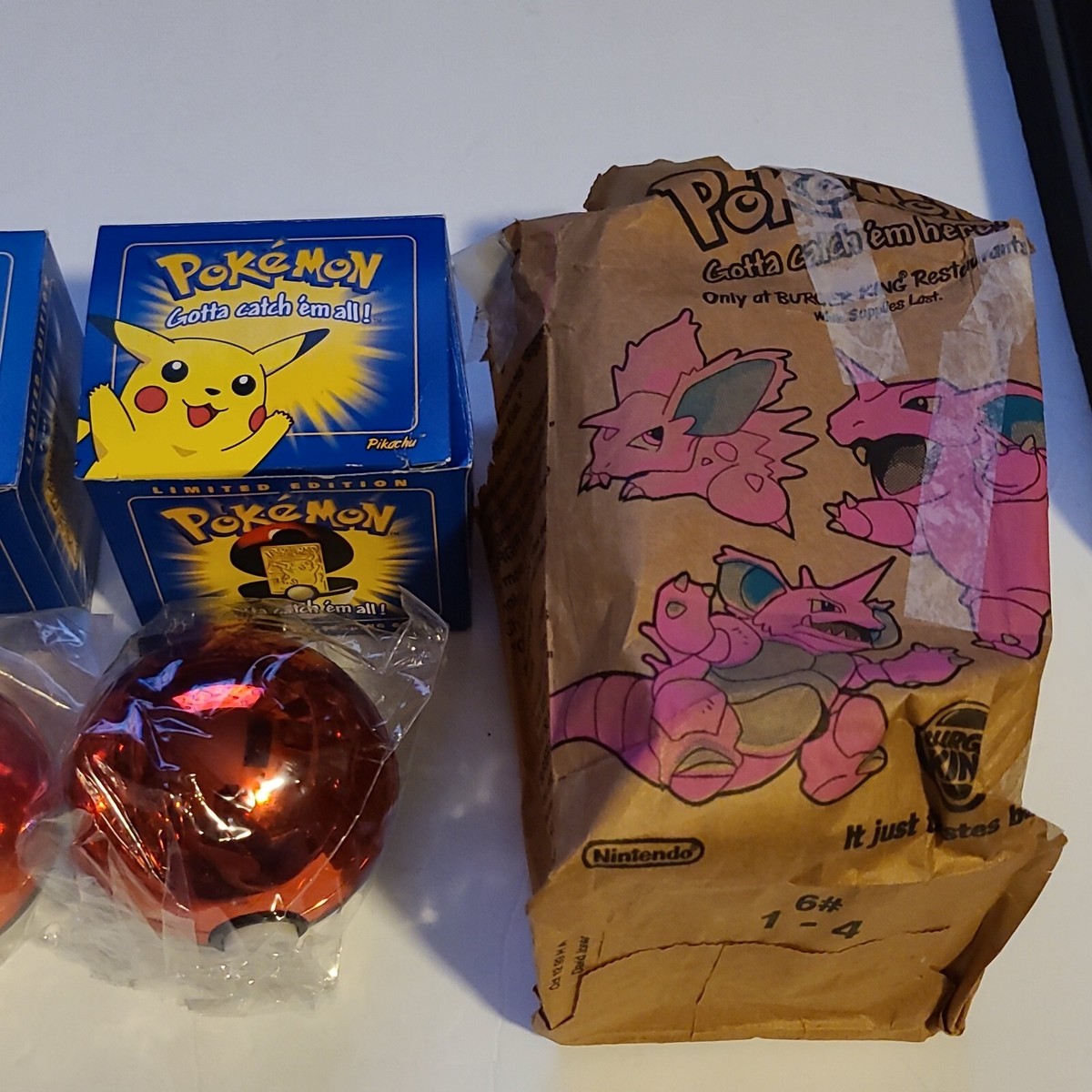 Pokemon Limited Ed. 1999 23K Gold Plated Trading Cards Set Of 2 W/ Burger King | eBay Pokemon Limited Ed. 1999 23K Gold Plated Trading Cards Set Of 2 W/ Burger King | eBay