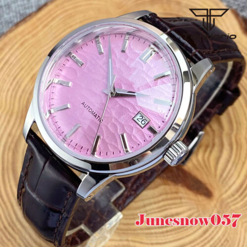 200m Impermeable Tandorio 40MM Reloj Automático NH35A Movimiento Hombres Cúpula Cristal de Zafiro - Imagen 35 de 43