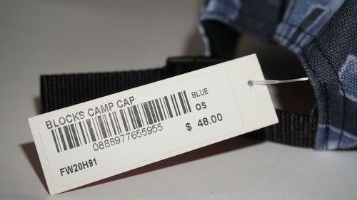 Supreme New Block Camp Cap Blue On Hand - Picture 6 of 12