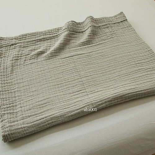 Pure Cotton Gauze Blanket Bed Cover Towel Blanket Flat Sheet Summer Quilt Thin - Picture 16 of 28