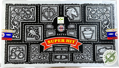 Satya Super Hit Räucherstäbchen Räucherwerk 15g Duftstäbchen