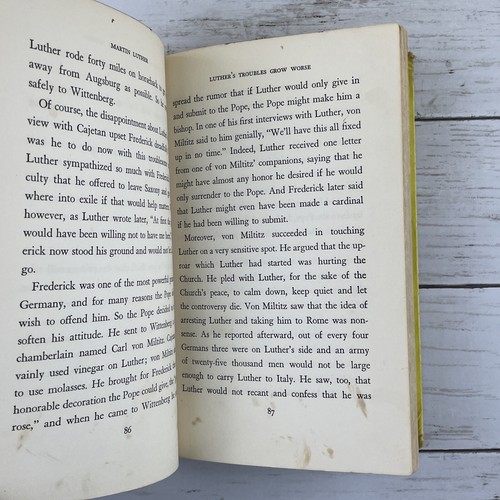 Martin Luther Harry Emerson Fosdick World Landmark 1956 Biography Vintage - Picture 12 of 13