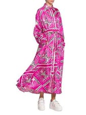 44IT - Valentino Pink logo shirt dress - BNWT - RRP$4800 USD