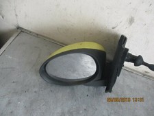 TOYOTA YAGO MK1 NS PASSENGER SIDE WING MIRROR MANUAL YELLOW 87910 0H020