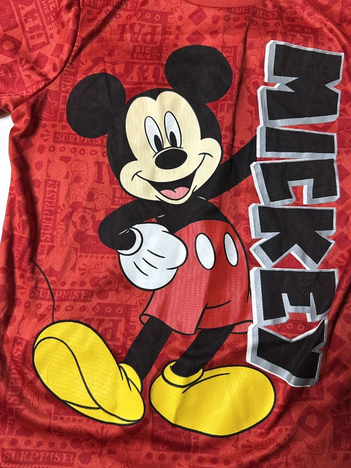 Preowned- Mickey Mouse S/S Performance T-Shirt Boys (Size 6) - Image 2 of 4