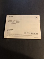 playstation 2 ps2 System console instruction manual insert Only