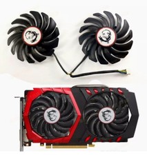 MSI GTX1050 1050ti Red Dragon GAMING X graphics card cooling fan PLD09210S12HH