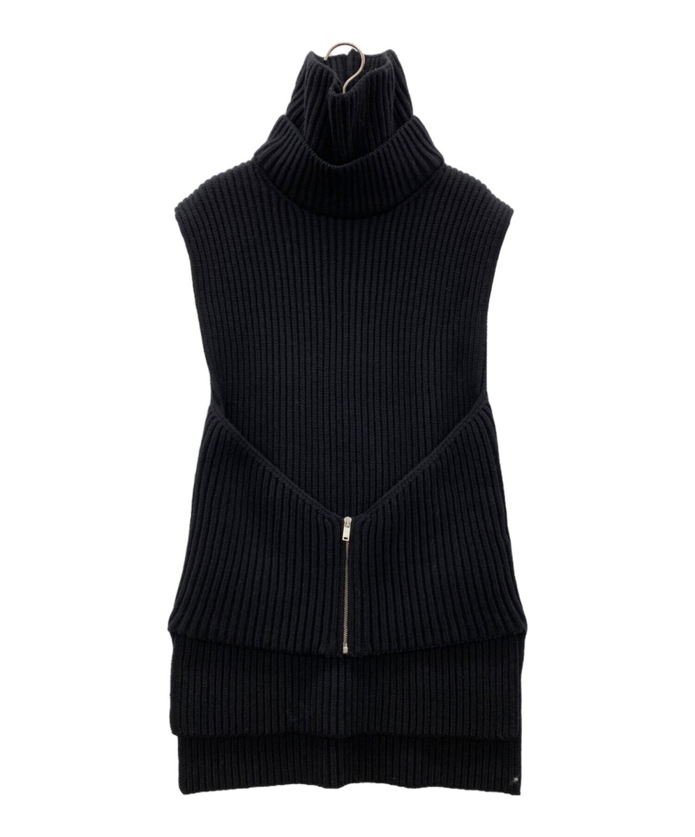 JIL SANDER Turtleneck knit vest Size: 36 (S) J02NC0166
