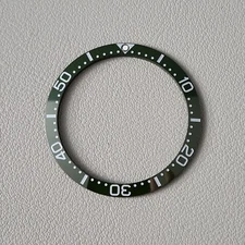 Bezel Insert Army Green SKX007 Ceramic / Sloped C3 Low PIP