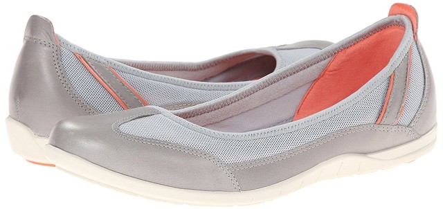 ecco women's bluma slip on ballerina flat