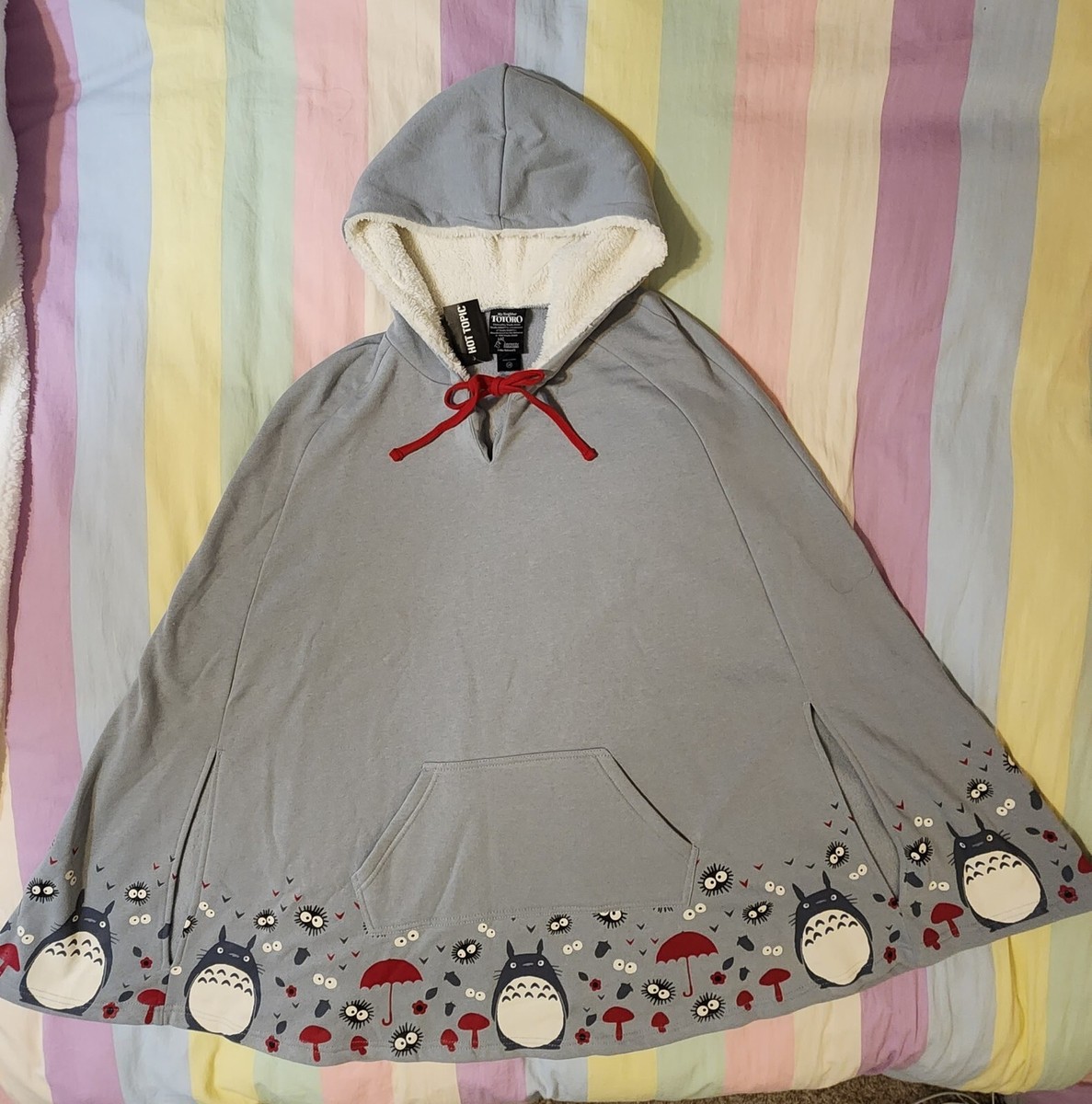 Her Universe - Studio Ghibli My Neighbor Totoro Sherpa Poncho Size