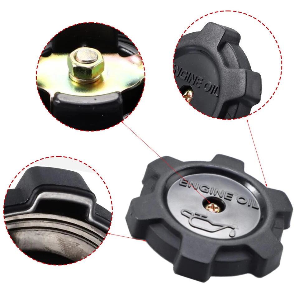 Gas Oil Filler Plug Fuel Cover For Mitsubishi L200 Triton III K64T 1996-2007 - Image 4 of 4