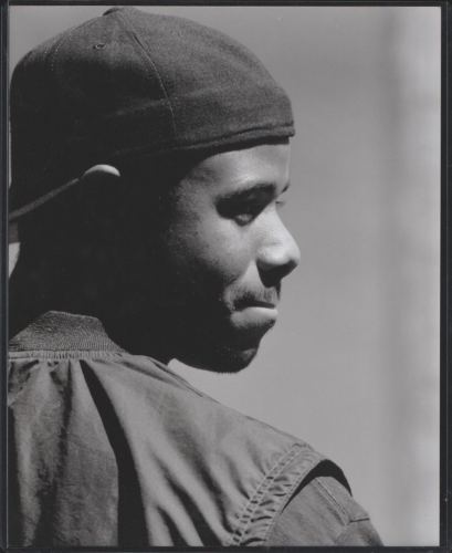 Ken Griffey, Jr. 1990 Black & White 8 x 10 Portrait (Wearing Cap Backwards) New