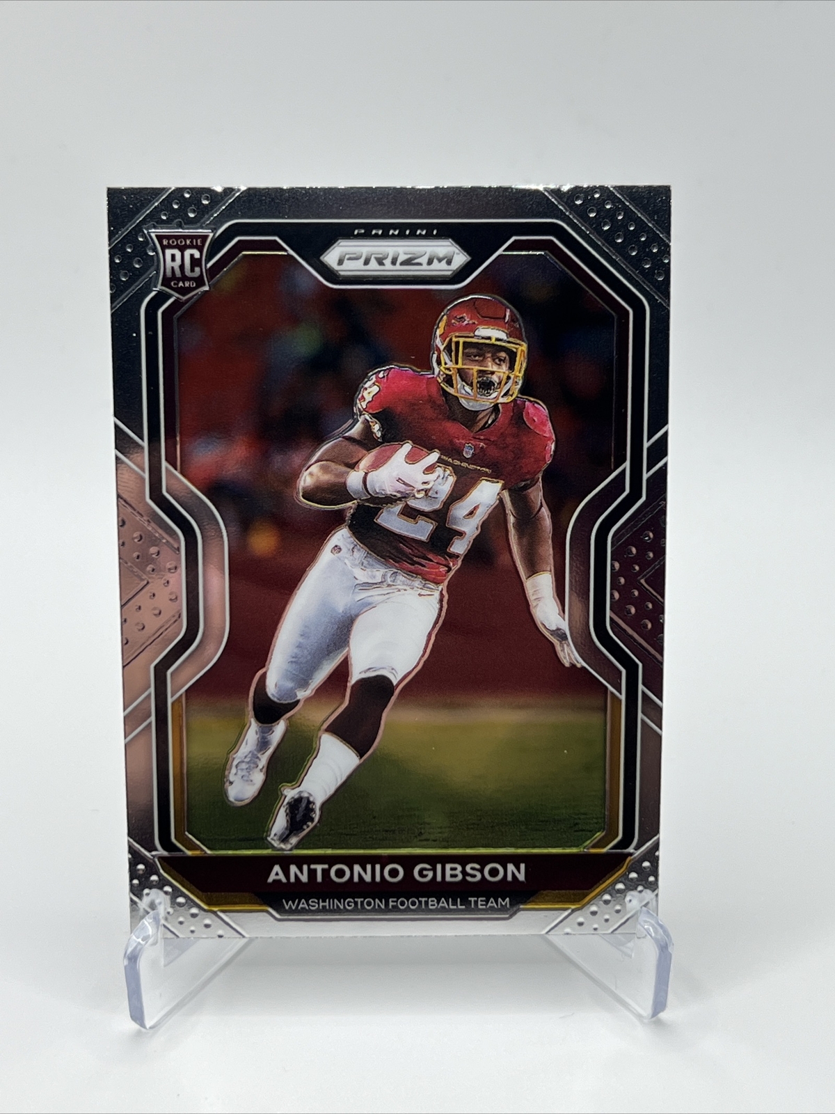 2020 Panini Prizm Antonio Gibson Base Rookie RC #384 Washington