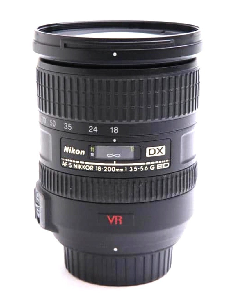 Nikon NIKKOR AF-S DX VR 18-200mm f/3.5-5.6G IF-ED Zoom Lens