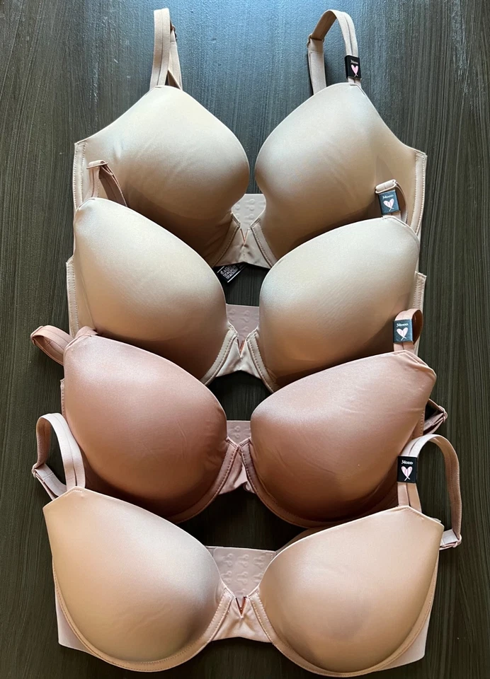 VICTORIAS SECRET SEXY ILUSIONES LIGERAMENTE FORRADO DEMI SUJETADOR ACOLCHADO HERRAJES DORADOS NUEVO CON ETIQUETAS Foto 2 de 2