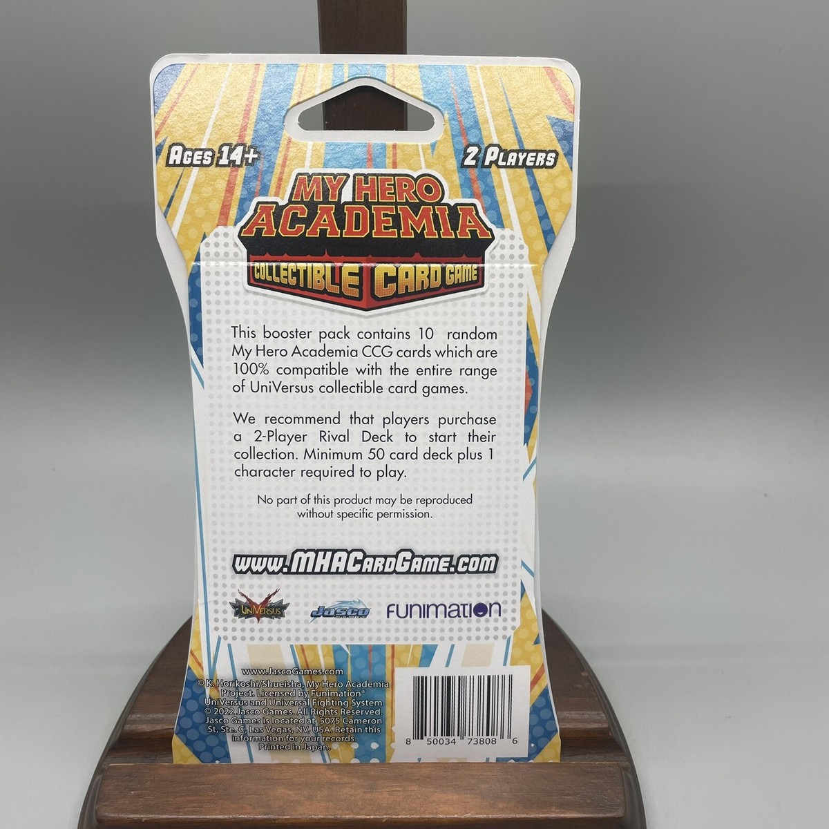 My Hero Academia Heroes Clash Card Pack with 10 cards Universus