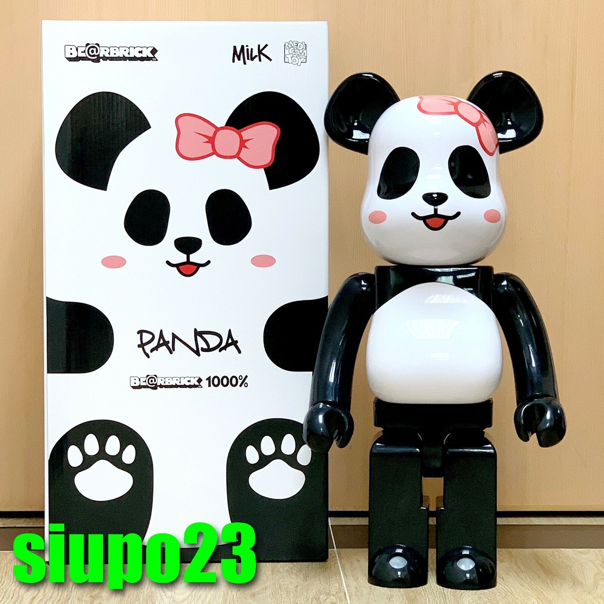 Medicom 1000% Bearbrck ~ Mike Cargo Panda Girl Ver Be@r