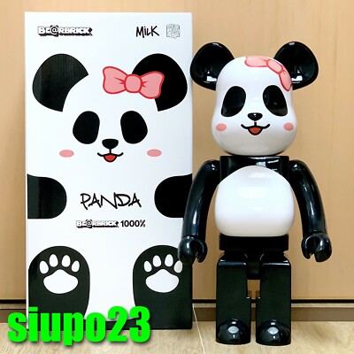 MEDICOM TOY - 超稀有！BE@RBRICK Milk Panda 1000% Medicom 1000% Bearbrck ~ Mike Cargo Panda Girl Ver Be@r