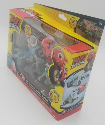 Ricky Zoom Jake Rumbler & The Bike Buddies Motorcycles TOMY 3