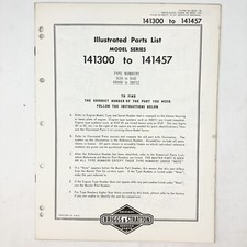 Vintage 1973 Briggs & Stratton 141300-141457 Illustrated Parts List