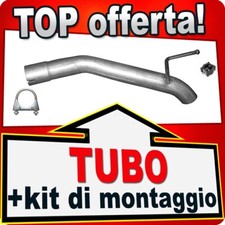 Tubo Finale per OPEL ASTRA J 1.4 Turbo 120/140CV Coda spiovente  / GTC