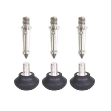 Universal 3/8 Screw Camera Tripod Rubber Pad Tripod Feet Tripod Spike Adapter