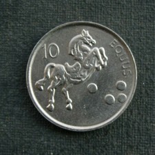 13) Slovenija Slowenien 10 Tolar Tolarjev 2000 === Tier Pferd Hengst Stute Horse