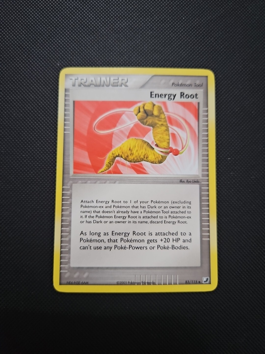 Energy Root 83/115 EX Unseen Forces Pokemon 2005 NM