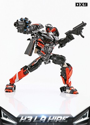 DX9 LA HIRE 非正規トランスフォーマー ホットロッド似 Ready! New DX9 K3 Unique Toys LA HIRE MPM Hot Rod UT Figure