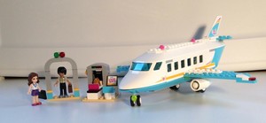 lego friends 41100 heartlake private jet building kit